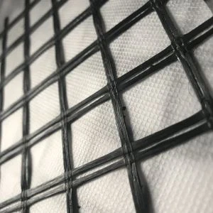 Geogrid Fiberglass Ilchodach le Geotextile