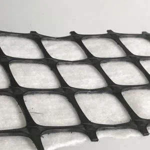 Geotextile Geogrid Biaxial Polapróipiléine